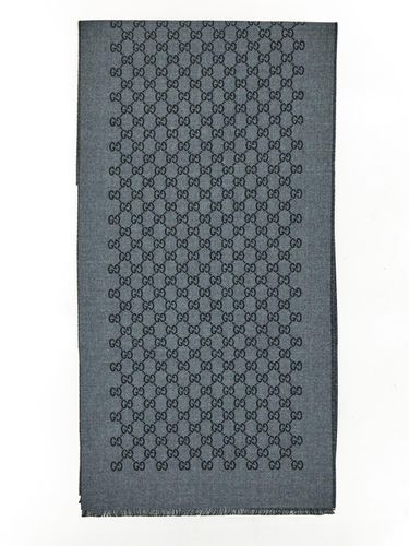 Gucci Gg Jacquard Wool Scarf - Gucci - Modalova