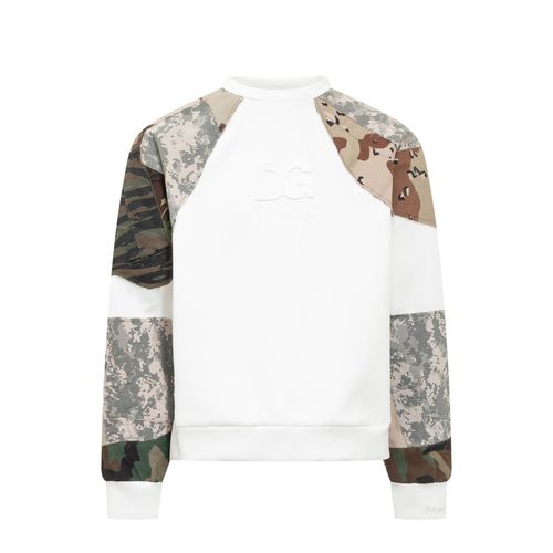 Camouflage Sweatshirt - Dolce & Gabbana - Modalova