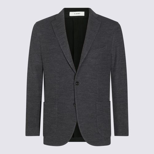 Boglioli Black Wool Blazer - Boglioli - Modalova