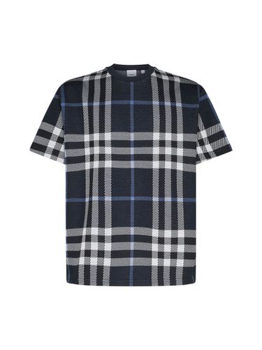 Burberry Check Pattern T-shirt - Burberry - Modalova