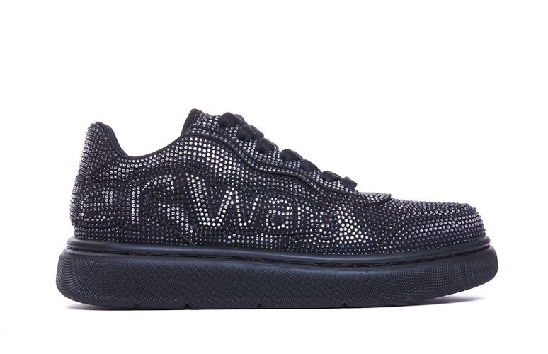 Logo Sneakers With Rhinestones - Alexander Wang - Modalova