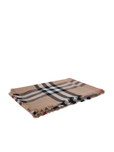 Burberry Check Pattern Scarf - Burberry - Modalova