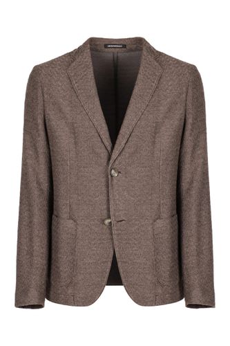 Single-breasted Two-button Blazer - Emporio Armani - Modalova