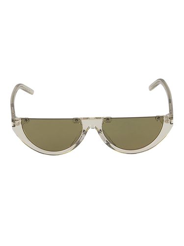 Straight Top Transparent Sunglasses - Saint Laurent Eyewear - Modalova