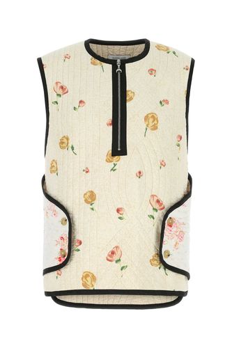 Marine Serre Printed Cotton Vest - Marine Serre - Modalova