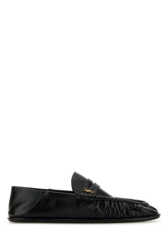 Black Leather Le Loafer Loafers - Saint Laurent - Modalova