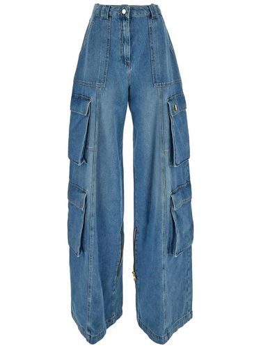 Elisabetta Franchi Cargo Jeans - Elisabetta Franchi - Modalova