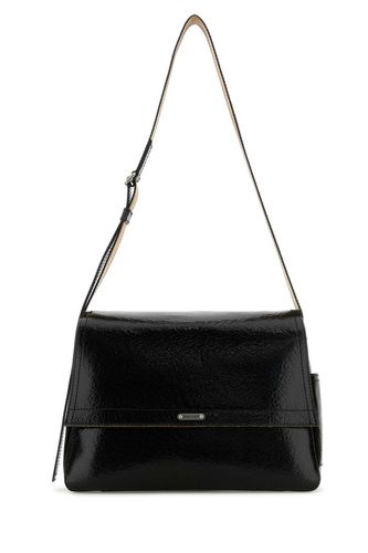 Black Leather The Slouch Crossbody Bag - Alexander McQueen - Modalova