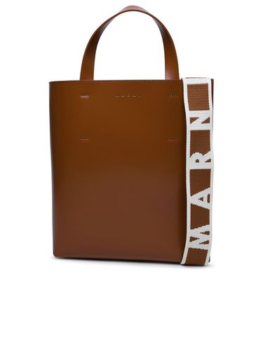 Marni Small museo Brown Leather Bag - Marni - Modalova