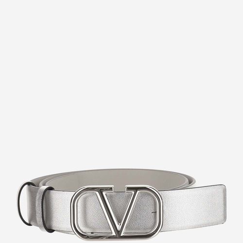 Belt H. 30 Reversibile Vlogo Signature Vitello Laminato - Valentino Garavani - Modalova