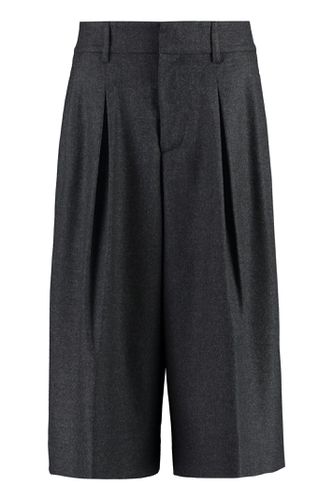 Parosh Wool Cropped Trousers - Parosh - Modalova