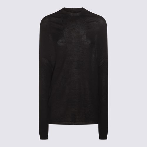 Rick Owens Black Wool Jumper - Rick Owens - Modalova