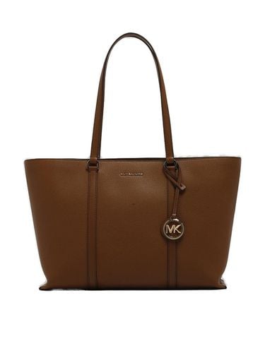 Temple Logo Plaque Tote Bag - Michael Kors - Modalova