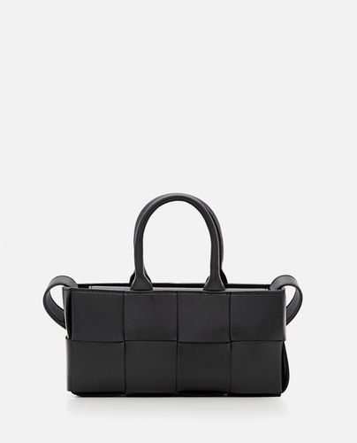 East West Mini Arco Leather Tote Bag - Bottega Veneta - Modalova