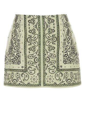 Printed Linen Matchmaker Mini Skirt - Zimmermann - Modalova