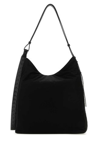 Black Fabric Shoulder Bag - Bottega Veneta - Modalova