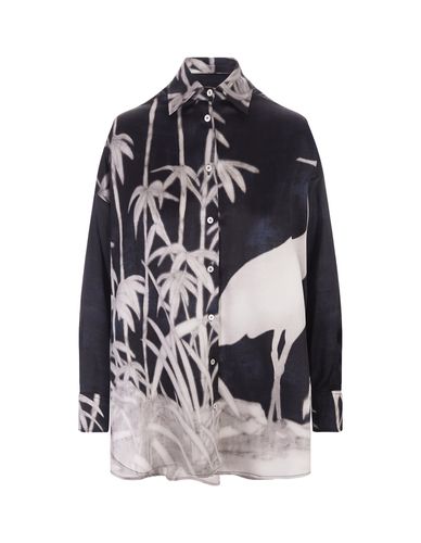 Kiton Printed Silk Shirt - Kiton - Modalova