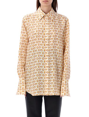 Patterned Silk Shirt - Burberry London - Modalova