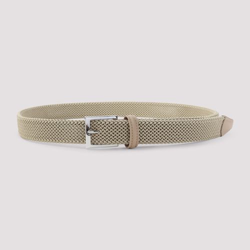 Kiton Calf Leather Belt - Kiton - Modalova