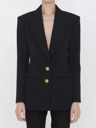 Balmain Virgin Wool Jacket - Balmain - Modalova