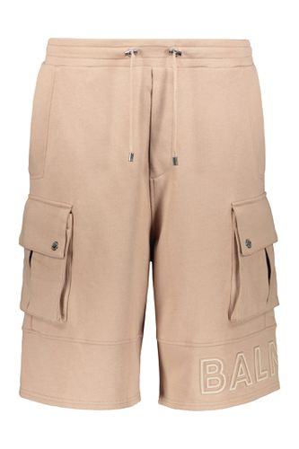 Balmain Cotton Bermuda Shorts - Balmain - Modalova
