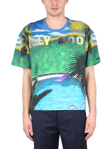 Etro California Print T-shirt - Etro - Modalova