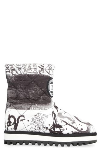 Dolce & Gabbana Printed Nylon Boots - Dolce & Gabbana - Modalova