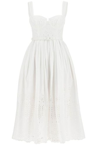 Sangallo Lace Midi Dress - self-portrait - Modalova