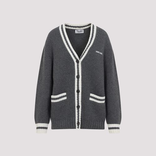 Miu Miu Cashmere Cardigan - Miu Miu - Modalova