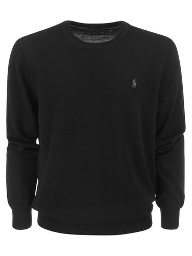 Logo Embroidered Crewneck Sweater - Ralph Lauren - Modalova