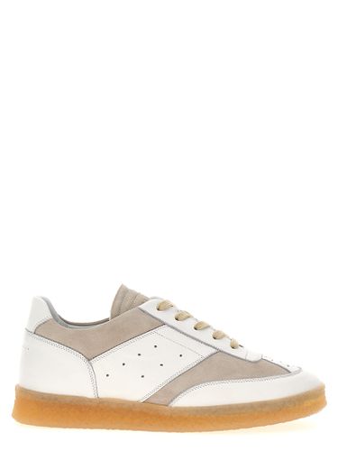 Suede Leather Sneakers - MM6 Maison Margiela - Modalova