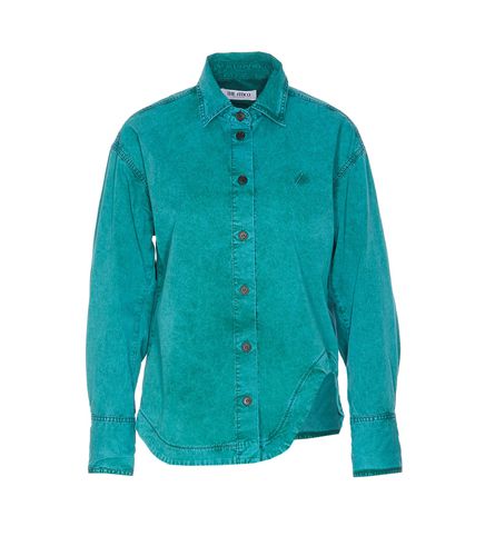 The Attico Logo Shirt Diana Jacket - The Attico - Modalova