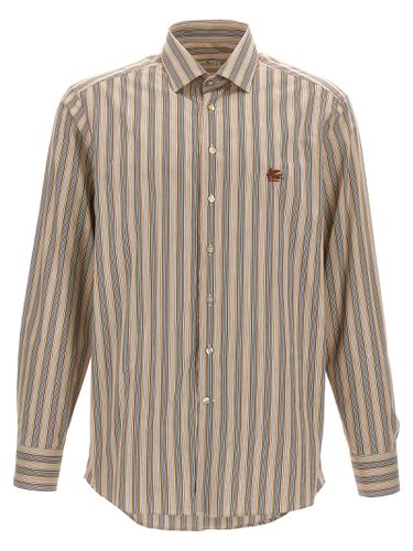 Etro Logo Embroidery Shirt - Etro - Modalova