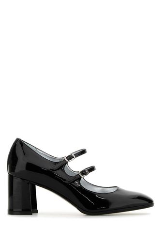 Carel Black Leather Alice Pumps - Carel - Modalova