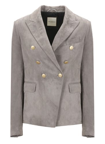 Tagliatore Lizzie Leather Blazer - Tagliatore - Modalova