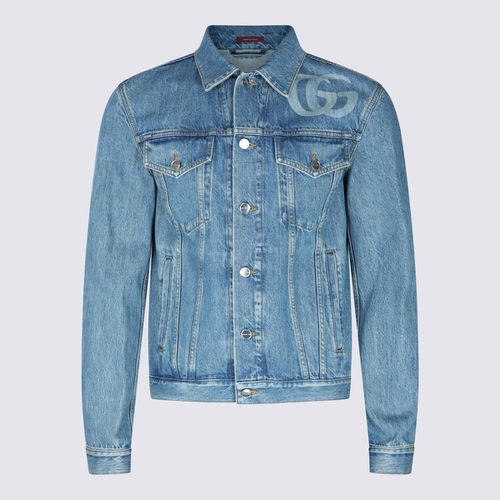 Gucci Indigo Blue Denim Jacket - Gucci - Modalova