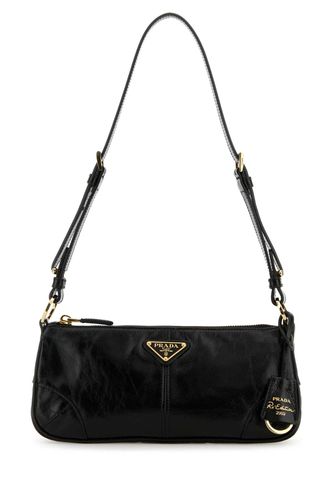 Prada Black Leather Shoulder Bag - Prada - Modalova