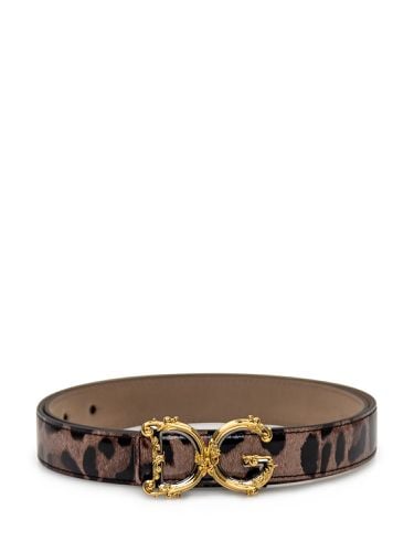 Dolce & Gabbana Dg Girls Belt - Dolce & Gabbana - Modalova