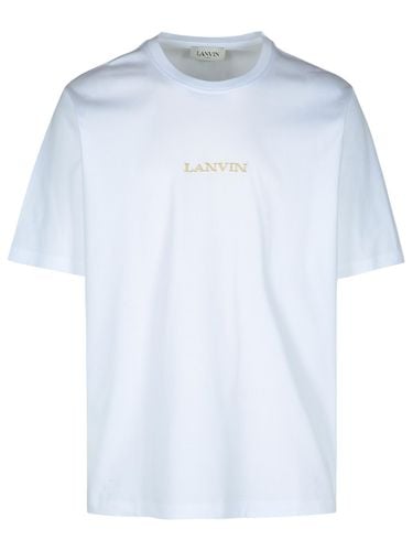 Lanvin White Cotton T-shirt - Lanvin - Modalova