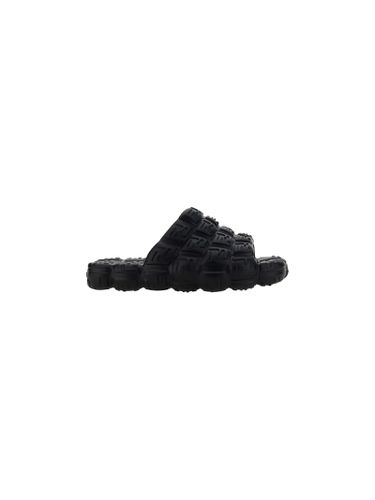 Fendi Black Rubber Cloud Slippers - Fendi - Modalova