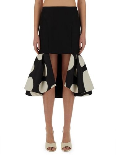 Midi Skirt With Double Ruffles - Nina Ricci - Modalova