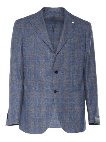 L. B.M. 1911 Blue Pinstripe Blazer - L.B.M. 1911 - Modalova