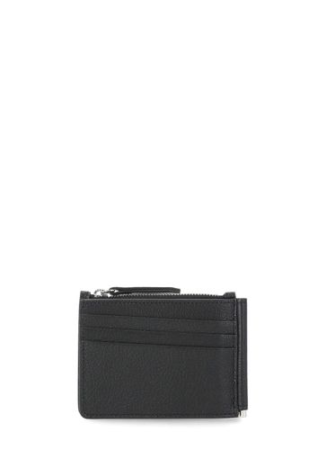 Wallet With Contrasting Stitching - Maison Margiela - Modalova