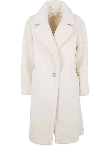 Oversized Teddy Shearling Coat - MICHAEL Michael Kors - Modalova