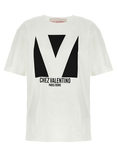 Chez Valentino T-shirt - Valentino Garavani - Modalova