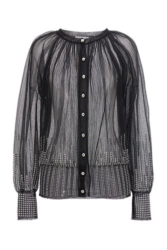 Paco Rabanne Mesh Studs Cardigan - Paco Rabanne - Modalova