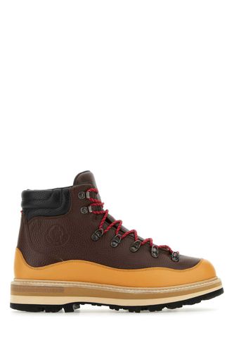 Multicolor Leather Peka Trek Ankle Boots - Moncler - Modalova