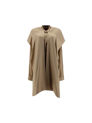 Balenciaga Satin Oversize Shirt - Balenciaga - Modalova