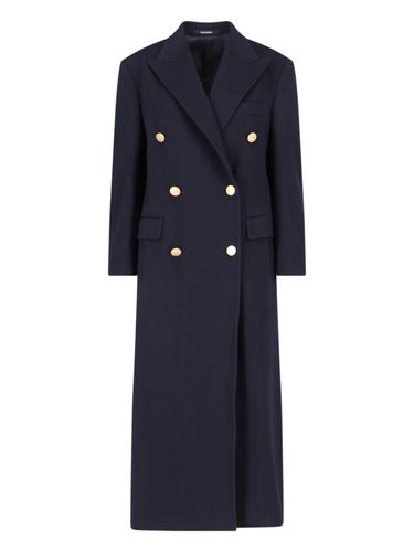 Caitlyn Double-breasted Maxi Coat - Tagliatore - Modalova