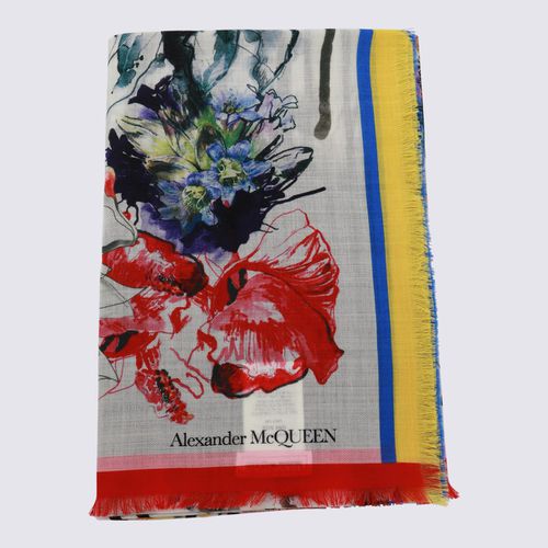 Multicolor Silk Scarves - Alexander McQueen - Modalova